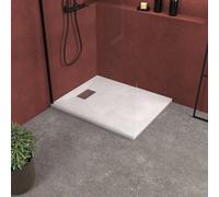 Aurlane Percé 100x80 - Blanc Effet Pierre