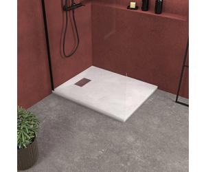 Aurlane Percé 100x80 - Blanc Effet Pierre
