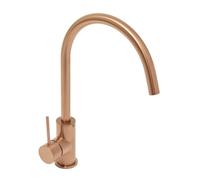 Aurum mitigeur d'évier sur pied 36,3 cm à levier avec bras pivotant, or rose brossé (SATBAUR280BRG)