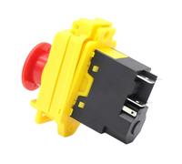 Ausi Interrupteur de pression électromagnétique manuel étanche KJD17B, 250 V, 5 broches, pour mini-tour, outils électriques industriels