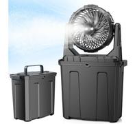 Ausic Ventilateur brumisateur portable - Seau de 9 L, 25,4 cm