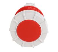 Ausla 63A 5 Broches Fiche Industrielle, IP67 Rouge | Connecteur d\'aviation 220-415V, Contacts à broches en laiton, boîtier PC, utilisation en Camping pour atelier de brasserie