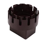 Ausla Adaptateur de Descente Pluviale Adaptateur de Vidange en Plastique en PE et ABS avec Vis Taille de Connecteur Standard pour évier d'eau de Pluie et Tuyau de Vidange Circulaire Installation