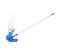 Ausla Aspirateur de Piscine Portable, Nettoyeur de Piscine sous-Marine en Alliage d'aluminium avec 4 Tiges Renforcées, Nettoyeur à Jet Léger de 1,5 M pour Petites Piscines, Spas, Fontaines (Style