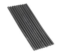Ausla Bâtons de Colle Thermofusible Ensemble de 38 Bâtons de Colle en Résine EVA Noire 11 X 270 Mm Forte Adhérence Inodore Flexible pour les Réparations Artisanales, le Bricolage et l'utilisation en