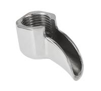 Ausla Bec Verseur de Porte-filtre en Acier Inoxydable, pour Machines (1 | Conception étanche aux éclaboussures, extraction de café de précision, finition rouille, mise à niveau barista, accessoire