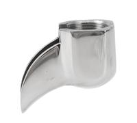 Ausla Bec Verseur de Porte-filtre en Acier Inoxydable, pour Machines (1 | Conception étanche aux éclaboussures, extraction de café de précision, finition rouille, mise à niveau barista, accessoire