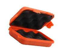 Ausla Boîte Antichoc Mallette de Rangement en Plastique Conception Scellée avec Éponge Douce 13,5 X 4 X 8 Cm Petit Conteneur à Outils Portable Léger pour l'extérieur Voyage Usage Domestique (Petite