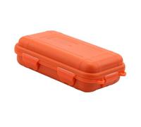 Ausla Boîte Antichoc Mallette de Rangement en Plastique Conception Scellée avec Éponge Douce 13,5 X 4 X 8 Cm Petit Conteneur à Outils Portable Léger pour l'extérieur Voyage Usage Domestique (Grand
