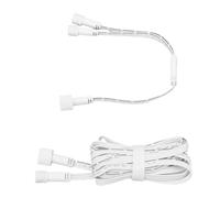 Ausla Câble d'extension pour éclairage Extérieur, Rallonge en PVC adapté pour Gove Pro, 4,9 M avec Répartiteur en Y de 0, étanche IP68, Plug and Play pour Lumières Extérieures de Toit et de Terrasse