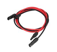 Ausla Câble d'extension Solaire PPO Fil Solaire 6 mm² 40 A 1000 V IP67 Connecteurs en Laiton étamé étanches Cordon Flexible Ignifuge pour la Production d'énergie de Panneaux Solaires (#2)