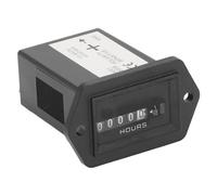 Ausla Compteur Horaire à Quartz pour équipement Industriel,65MM,Enregistre | Suivi précis du temps de fonctionnement, 12-36 V CC, conservation automatique des données, moniteur de générateur fiable