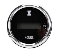 Ausla Compteur Horaire Mécanique 52 Mm, 2 Broches Filetées, 12-24 V