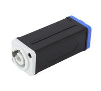Ausla Connecteur d'Extension d'adaptateur de Coupleur AC, Connecteur 'Alimentation LED en Cuivre et Plastique Technique 13 AWG, Coupleur AC, éclairage de Scène Verrouillable 20 A 250 V et Extension