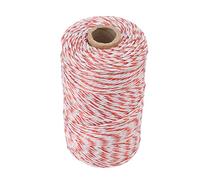 Ausla Corde en Polyfil de Clôture électrique, Fil en Acier Inoxydable, 520g, Fil de Clôture PE, Forte conductivité pour Chevaux, Bovins, Moutons, Chiens, Ferme, Ranch, épissure et Rembobinage