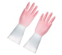 Ausla de Vaisselle de Cuisine de Nettoyage en Latex Mince Ajustement Flexible Conception Dégradée pour Le Linge Vaisselle Nettoyage Ménager 1 Paire pour Le Quotidien du Restaurant à Domicile (M)