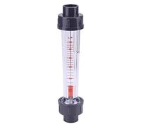 Ausla Débitmètre à Tube en Plastique, Rotamètre pour Mesure de Débit de Liquide, Modèle LZS-15D, 100-1000L/H