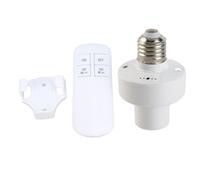Ausla Douille D'ampoule avec Télécommande, Minuterie 30 60min | Support de lampe, culot à vis E26 E27, installation sans outil, arrêt automatique, garage de couloir de chambre à coucher