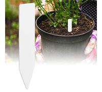 Ausla Étiquettes de Nom de Plante, Ensemble de Marqueurs de Plantes en PVC, 100 Pièces 5 X 1 Cm étiquettes de Jardin Réutilisables Résistantes aux UV pour Pots de Semis, Jardiniers de Vergers de