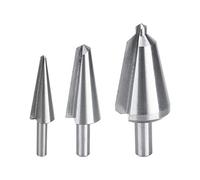 Ausla Forets Coniques, Lot de 3 Forets Étagés en Acier Rapide HSS pour Perçage Précis de 16-30,5 mm à 3-14 mm sur Acier, Bois, Plastique et Cuivre