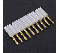 Ausla Fraise à Bout Sphérique en Carbure Fraise en Carbure cémenté 1 Tige de 8 Pouces Longueur de Coupe de 12 Mm pour la Gravure CNC Rainures de Fraisage Trous sur Métal Bois Plastique