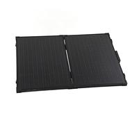 Ausla Kit de Panneau Solaire Mono Pliable de Panneau Solaire Portable, Conversion à 21%, Cadre en Aluminium IP65, Support Réglable pour Camping, Camping-car, Balcon, Jardin, Bateau, Centrale (160W)