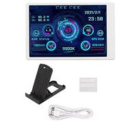 Ausla Mini écran IPS USB Moniteur de Température de L'ordinateur Surveillance des Données en Temps Réel Protection Oculaire Facile à Utiliser Multifonction pour la Surveillance de la