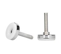 Ausla Niveleur de Pieds de Meubles en Acier Inoxydable, Vis de Pied de Meuble Réglable M8, Base de 35 Mm, Vis de 40 Mm pour Tables, Armoires, établis, Bureau à Domicile, Utilisation dans Un Garage
