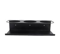 Ausla Organisateur de Bouteilles Mural, Support de Rangement en Fer de 12 | Support pour tasses d\'eau, Vis et tubes d\'expansion inclus, Finition lisse pour éviter les rayures sur les tasses dans