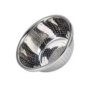 Ausla Panier de Lavage de Légumes, Passoire en Acier Inoxydable 304 avec Trous de Drainage Ronds, égouttage Facile à Soulever, Passoire de Cuisine Empilable pour Laver les Fruits, le Riz et les (24cm)