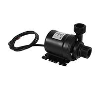 Ausla Pompe de Circulation d'Eau Chaude DC 24 V, Pompe à Eau Submersible sans Balais ABS, Tête 800 L H 5 M, Chambre Lavable Amovible, pour Fontaine d'aquarium, étang à Poissons, Utilisation de