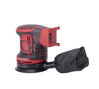 Ausla Ponceuse électrique sans Fil, Ponceuse-polisseuse de Détail Palmée 125 Mm 18 V 300 W avec 3 Vitesses 7000-11000 Tr/min, Sac à Poussière pour Ponçage Bois Polissage de Voiture