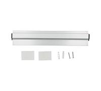 Ausla Rail Porte Tickets Mural, Support de Reçus de Commande en Alliage D’aluminium avec Prise en Marbre pour Cuisine Bar Hôtel Notes de Commande et Factures (30cm)