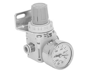 Ausla Régulateur de vide 1/8 | Module d'air, ajustement -100kPa, ABS compact, atelier industrie, compatible réseaux pneumatiques