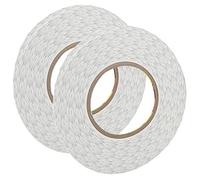 Ausla Ruban Adhésif Double Face Blanc Non Tissé Écran De Téléphone Acrylique Ruban Double Face 2mm 3mm 5mm 2pcs pour Réparation De Boîtier LCD Fixation Décoration D'appareils Ménagers (
