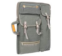 Ausla Sac d'Artiste Multifonctionnel Étanche en Canva - Fournitures d'Art, Planche à Croquis, Espace pour Stylos et Outils - 66x50 Cm