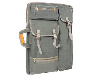 Ausla Sac d'Artiste Multifonctionnel Étanche en Canva - Fournitures d'Art, Planche à Croquis, Espace pour Stylos et Outils - 66x50 Cm