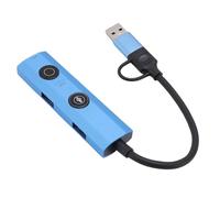 Ausla Station d'accueil USB AI Hub Vocal AI en Alliage d'aluminium avec Extension USB 3.0 5 en 1 3 Ports 5 Gbps Traduction Vocale et Conversion de Fichiers pour Les étudiants en de Travail à
