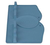 Ausla Support pour Ustensiles en Silicone pour Comptoir de Cuisine, 10 | Récupère l\'huile et l\'eau de la sauce, base en silicone antidérapante, support de cuillère chauffante pour les cuisiniers