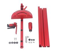 Ausla Système de Jauge D'onglet pour Scie de Table, Accessoires de Machine à Graver Précis avec Butée de Limite pour le Travail du Bois