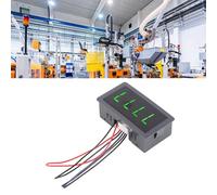 Ausla Tachymètre à LED Verte, Mesure de Vitesse à 4 Chiffres avec Capteur à Effet Hall NPN, DC 8 à 24 V 10 à 9999 Tr/min ± 0,1% de Précision pour les Utilisateurs de Convoyeur de Moteur de Tour