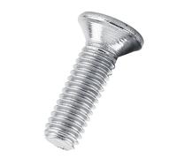 Ausla Vis à Tête Fraisée 100 Pièces M3x4mm 304 Vis à Tête Plate en Acier