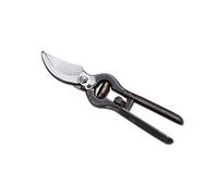 AUSONIA - 31199 SÉCATEUR PROFESSIONNEL POUR TAILLE DES VIGNES FORGÉ DE 21 CM AVEC MANCHE NOIR ET FERMETURE DE SÉCURITÉ À ROULETTE