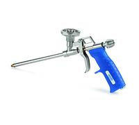 AUSONIA - 48504 PISTOLET PROFESSIONNEL POUR MOUSSE POLYURÉTHANE EXPANSIVE PISTOLET A MOUSSE DE DOSAGE EN ALUMINIUM DE 30 CM