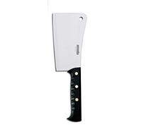AUSONIA - 64315 Feuille COUPERET DE Boucher À Deux Mains avec Lame en Acier INOX 440 DE 20 CM ET Manche Long ATOXIQUE en Polypropylene, POID 980 GRAMMES