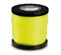 AUSONIA - 83754 Fil DE DEBROUSSAILLEUSE Etoile Professionnel Jaune Bobine DE Fil pour DEBROUSSAILLEUSE DE 3,30 MM X 224 Meters