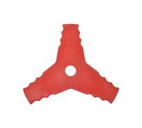 Ausonia - 83808 Disque de débroussailleuse ronces en Plastique Flexible Lame dentelée Pointue