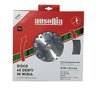AUSONIA Disque lame universelle pour débroussailleuse en acier Widia 40 dents professionnelle