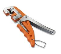 AUSONIA - PINCE À GREFFER MANUELLE POUR GREFFES AVEC LAMES EN ACIER TREMPÉ À OMEGA ET À ENCASTREMENT, AVEC CORPS EN FIBRES DE VERRE, 20 CM