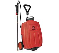 AUSONIA - PULVERISATEUR ÉLECTRIQUE Mobile DE 16 litres Panneau de Commande avec indicateur de Charge de la Batterie et régulateur de Pression de 1,5 à 4 Bars. Batterie 12 V/10 Ah
